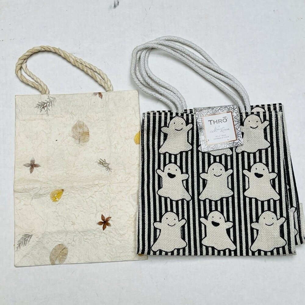 Halloween Ghost Sweet Gift Loot Bags Trick or Treat 3 Bags